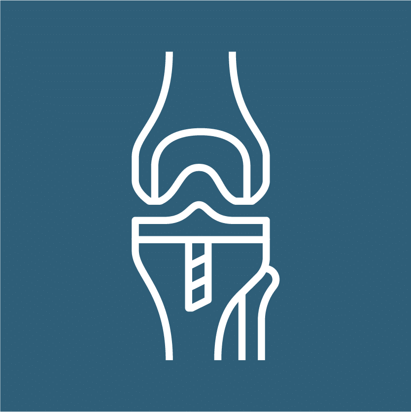 knee replacement icon