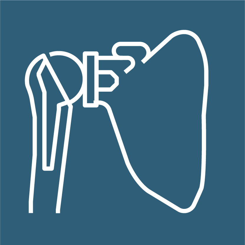 shoulder replacement icon